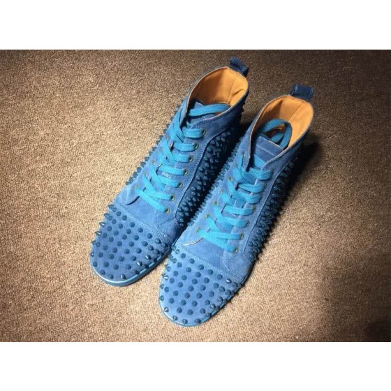 Christian Louboutin Louis Spikes Men/Women Blue