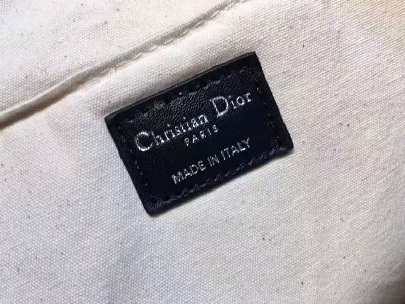 Dior Oblique With Christian Logo Backpack Burgundy 8