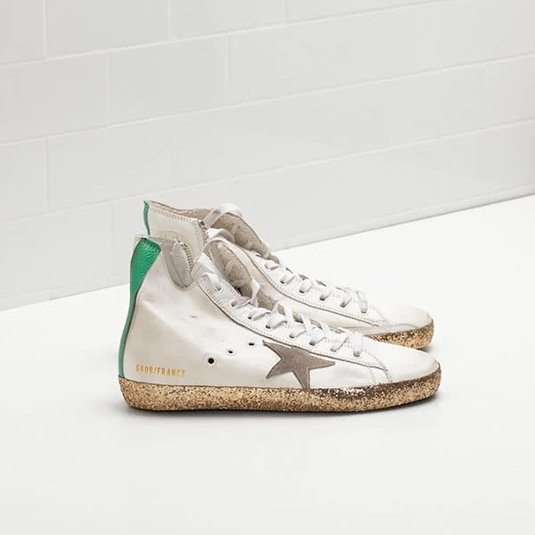 Golden Goose FRANCY Sneakers G31WS591.A99 Calf Leather Suede  Contrasting color 5
