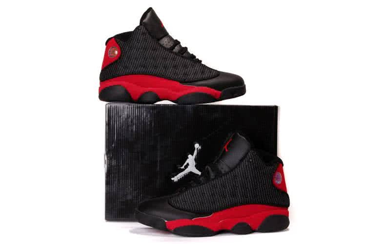 Air Jordan 13 Black Red Super Size Men 3