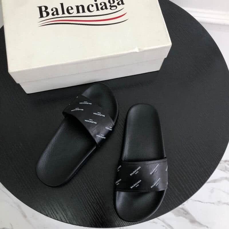 Balenciaga Slippers Black Men Women 4