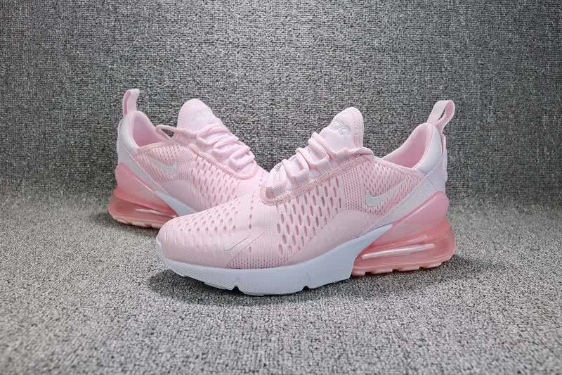 Nike Air Max 270 Women Pink White shoes 2