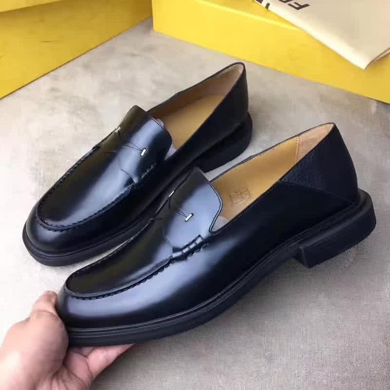 Fendi Loafers Real Calf Patent Leather Men 3