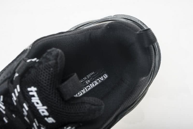 Balenciaga Triple S Sneaker Black 10