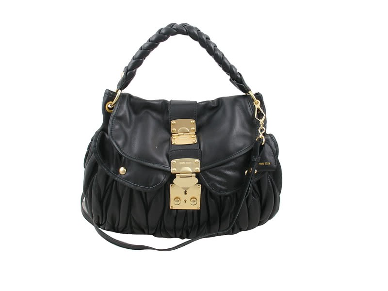 Miu Miu Coffer Bag Black 1